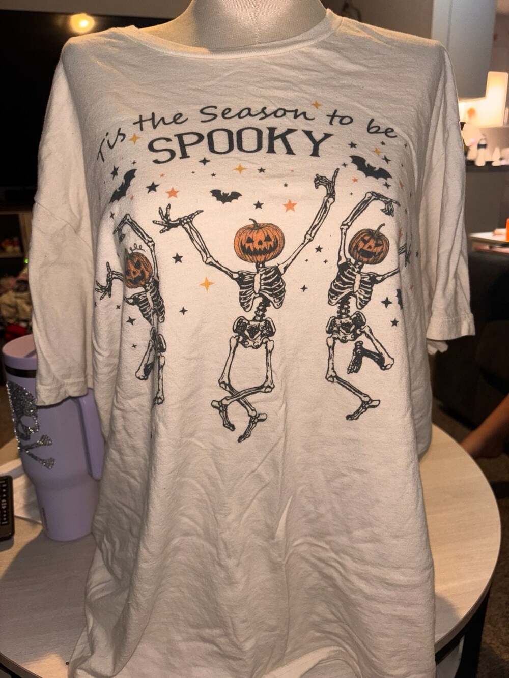 5 Womens Halloween Shirts LOT